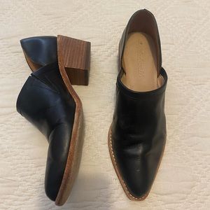 Madewell booties the brady low cut